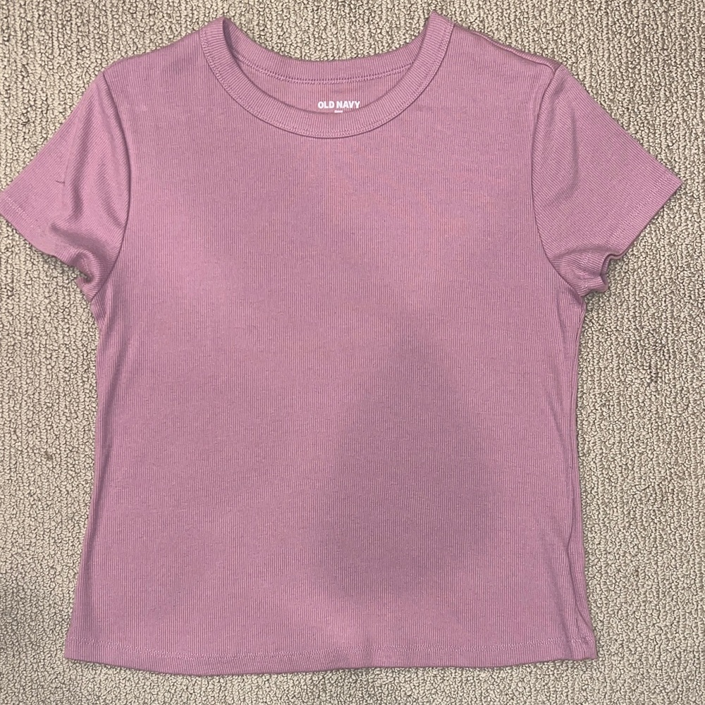 Old Navy Kids Lavender Short Sleeve Tee
